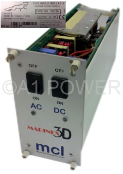 fox industries ltd. F6020 Marinex 3D power supply repair