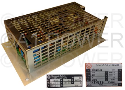 ROBERS AND SCHULZ ONG24/5.12 REPAIR ROBERS AND SCHULZ ONG24/5.12 REPAIR