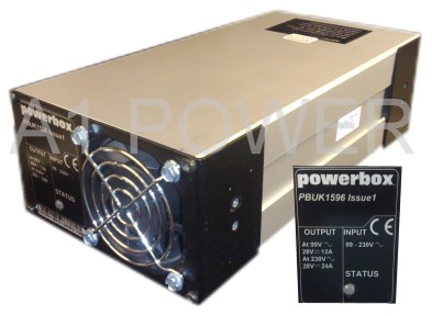 POWERBOX PBUK1596 POWER SUPPLY REPAIR AND SERVICE POWERBOX PBUK1596 POWER SUPPLY REPAIR AND SERVICE